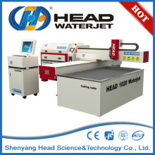 Small high pressure water jet metal cutting machine